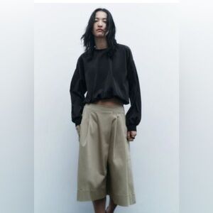 ZARA Poplin Skirt Culottes